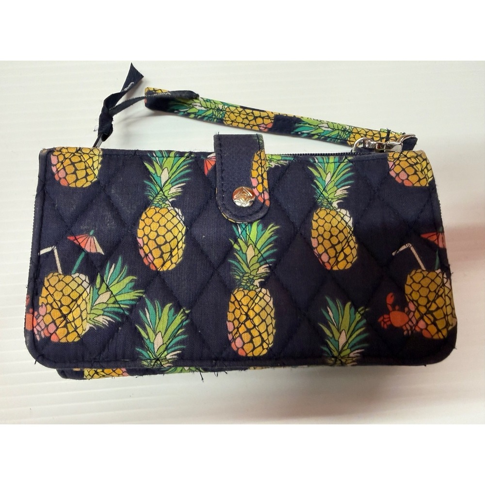 VERA BRADLEY TOUCAN PARTY TOTE, BEACH TOWEL & WRISTLET/ WALLET BEACH BAG SET - Picture 10 of 16